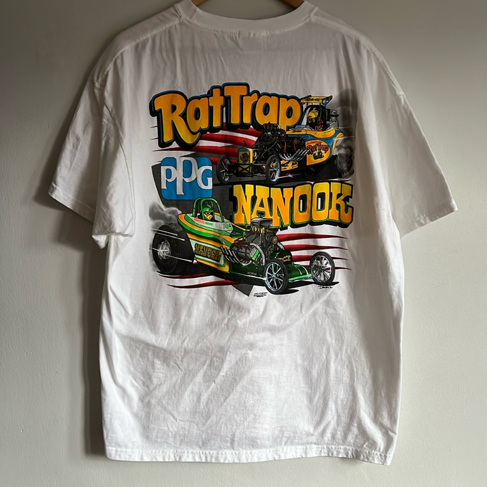 Vintage Rat Trap Nanook T-Shirt / Drag Racing / Y2K / XL